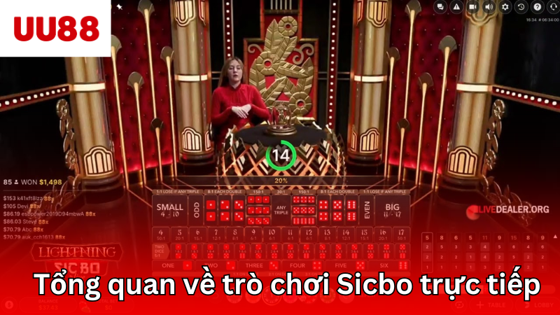 Tổng quan về trò chơi Sicbo trực tiếp