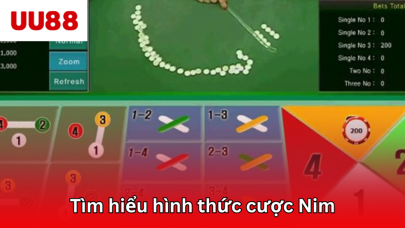 Tìm hiểu hình thức cược Nim trong fantan