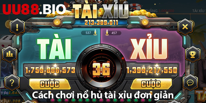 Game nổ hũ tài xỉu: Tìm hiểu cách chơi và những phần thưởng cực khủng trong game