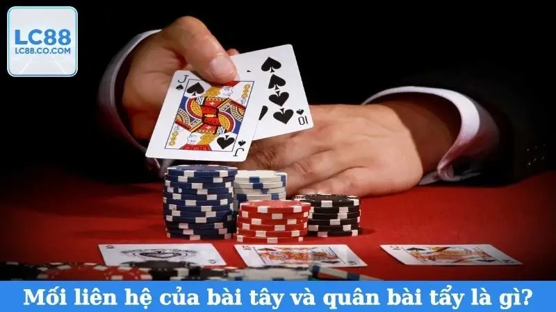 Mối liên hệ của bài tây và quân bài tẩy là gì?