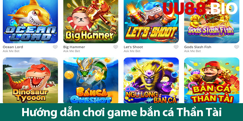 Game bắn cá Thần Tài – Cách chơi và mẹo săn cá nhận thưởng khủng