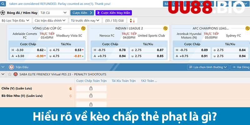 Kèo chấp thẻ phạt – Cách chơi và mẹo phân tích kèo chính xác 